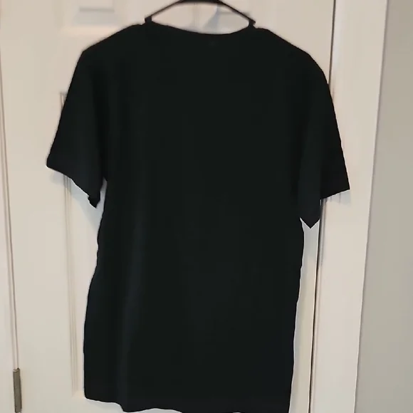 Nike Black T-Shirt with White Logo - Picture 4 of 4